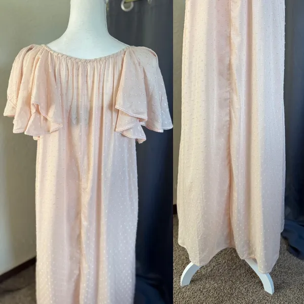 Free People Savannah Rose Midi Dress Womens Small Pink Embroidered‎ Boho NWT - Image 6