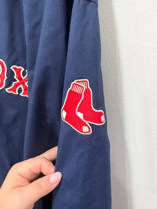 Nike Boston Red Sox Pullover Windbreaker Jacket MLB Genuine Merchandise  - Image 7