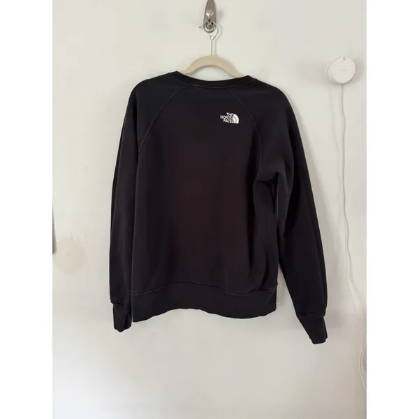 The North Face Women’s Crewneck Sweatshirt Black Mountain Graphic Size Medium - Image 2