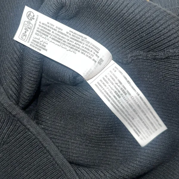 Abercrombie & Fitch Soft A&F Wrap Around Sleeveless Ribbed Knit Sweater Bodysuit - Image 12