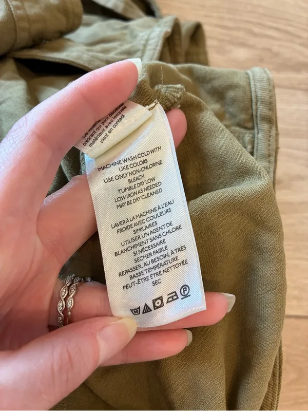 We the Free People Women’s Pocket Full of Sunshine Dress Green Size M - Image 5