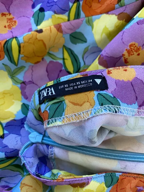 Zara Floral Romper - Image 5