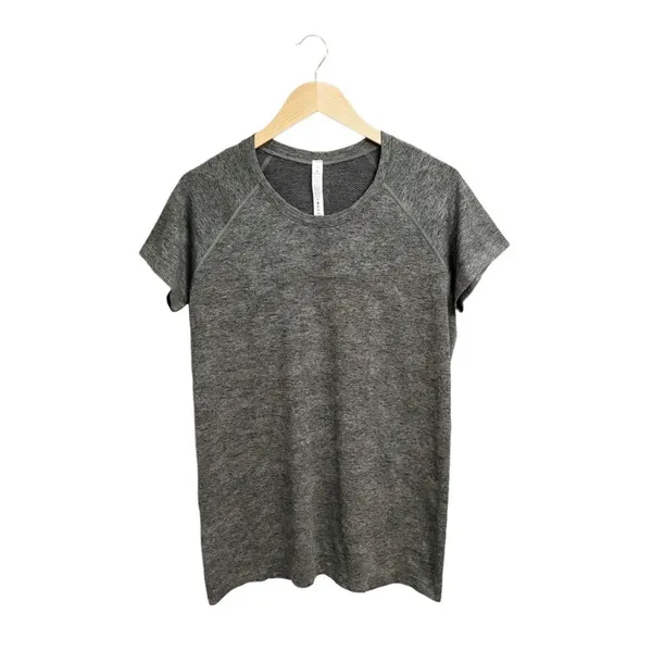 Lululemon swiftly tech short sleeve grey sage/dark olive - Image 4