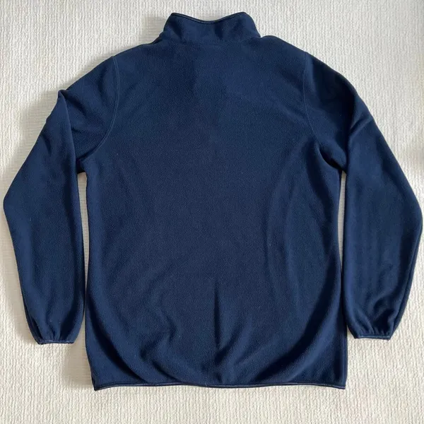 NFL Team Apparel Denver Broncos Pullover Fleece Sweater Womens Large Quarter Zip - Image 9
