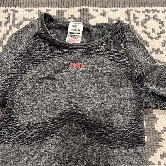 Gymshark FLEX SPORTS LONG SLEEVE CROP TOP‎ XS - Image 3