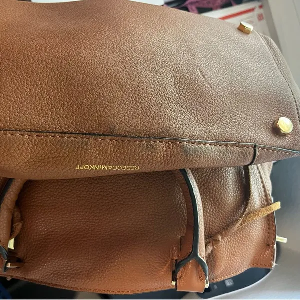 Rebecca Minkoff Chestnut Leather Bag - Image 7