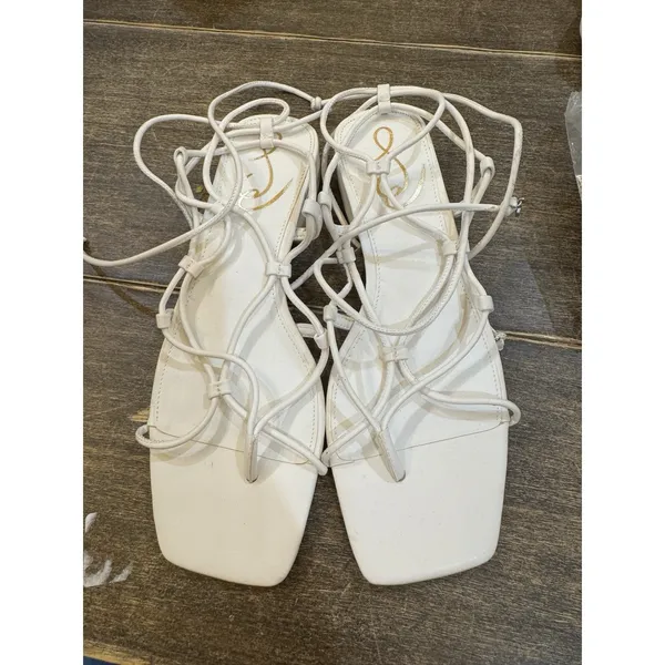 Sam Edelman Daffy strappy sandals Size 7.5‎ White - Image 2