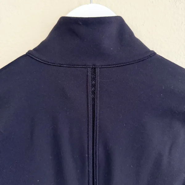 Lululemon Mesh Is More Jacket Black SIZE 6 Fitted Stretch Soft‎ Sporty Running - Image 12