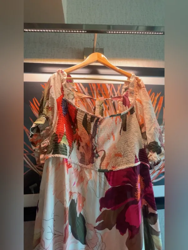 Maeve Anthropologie floral midi dress - Image 3