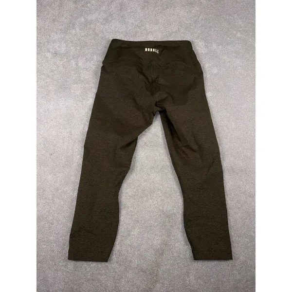No Bull Army Olive Green pants‎ Women's Small Athletic Workout Athleisure Yoga - Image 3