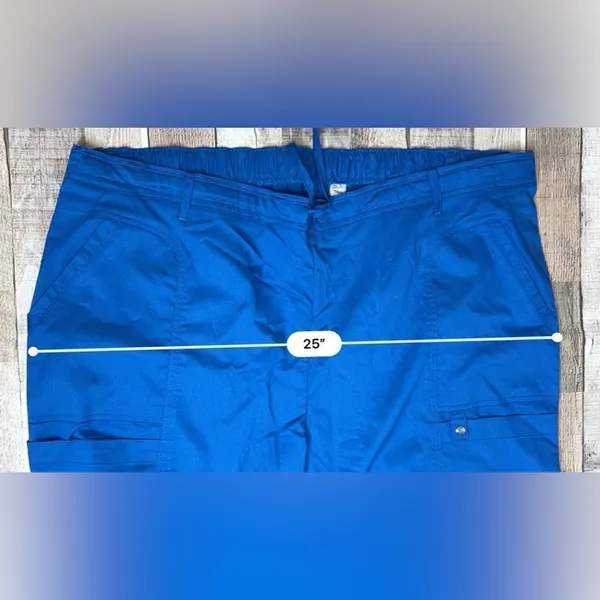 Cherokee Luxe 21100T Royal Low Rise Scrub Uniform‎ Nurse Pant 2XT NWT Medical - Image 6