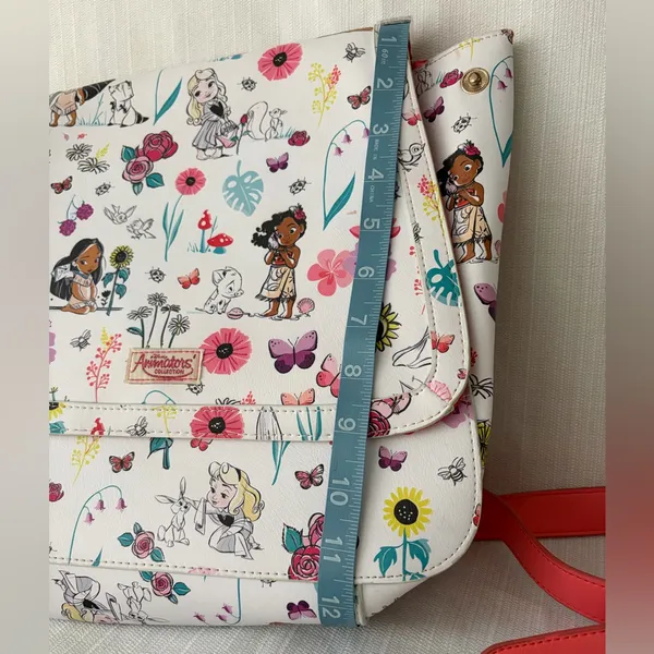 Disney Animators Collection Backpack Floral Princess Disney Store Exclusive(B154 - Image 15