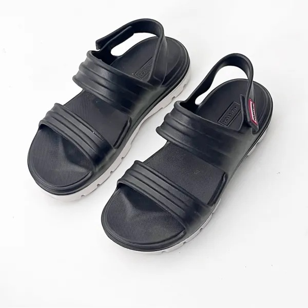 HUNTER Bloom Algae Foam Black Adjustable Straps Sandals Women’s 7 Beach Hiking - Image 9