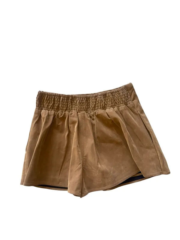 NWOT FREE PEOPLE X We The Free Paradise Found Suede Skort pocket M - Image 7