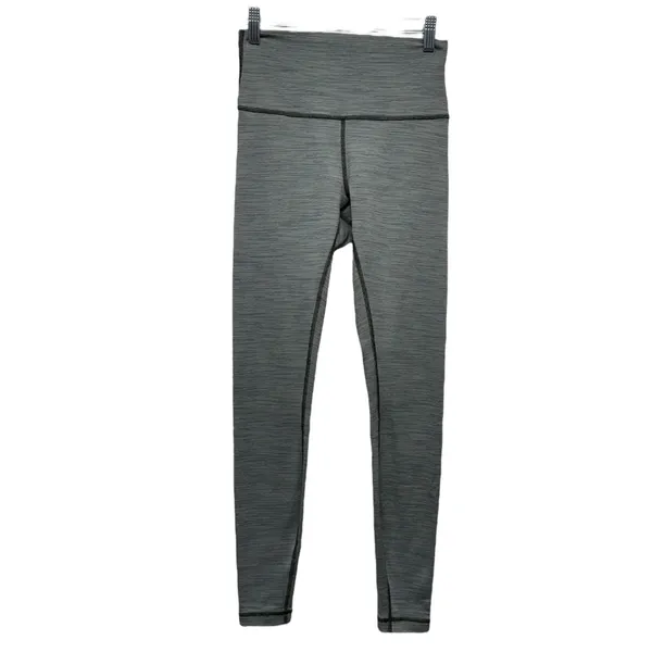 Lululemon Wunder Under High-Rise 28"‎ Legging Sz 6 Wee Are From Space Sage Green - Image 2