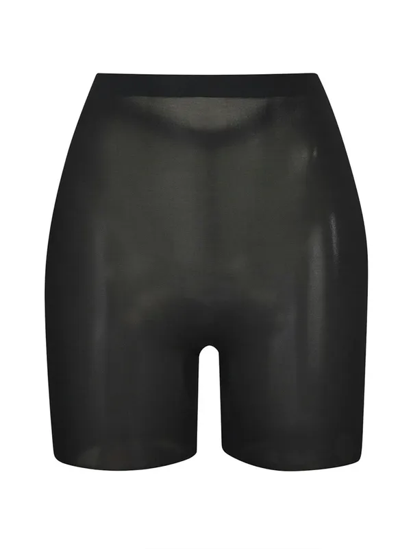 SKIMS Black Onyx Sheer Sculpt Low Back Shaping Shorts - Image 2