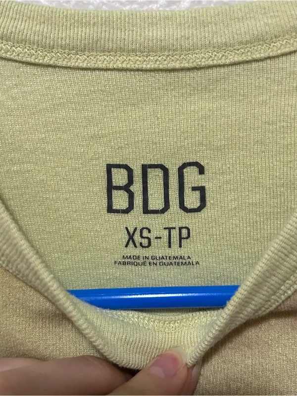 Y2K BDG Light Green Puppy Graphic Dog Tee with Red Bow Size XS - Image 4