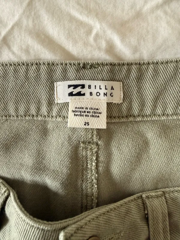 Billabong Shorts Denim Green Olive - Image 2