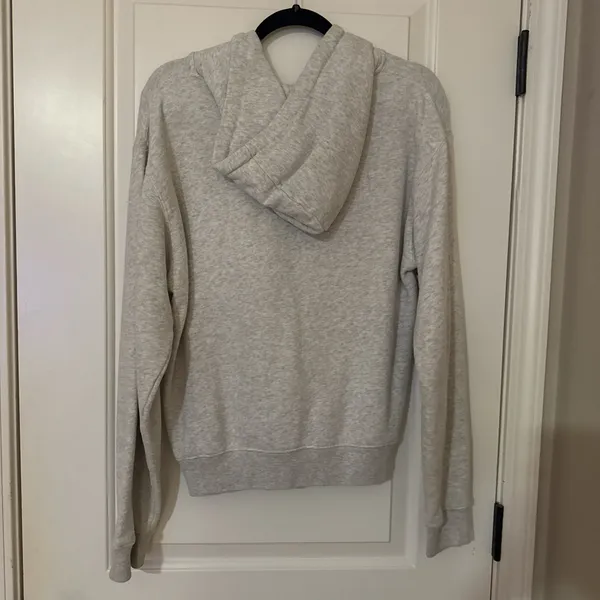 Brandy Melville gray zip up hoodie - Image 3