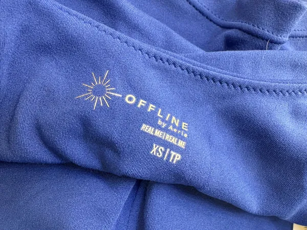 offline by aerie real me low key longline sports bra - Image 3