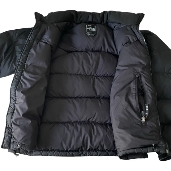 The North Face 1996 Nuptse 700 Goose Down Puffer Jacket Black Women’s Medium M - Image 4