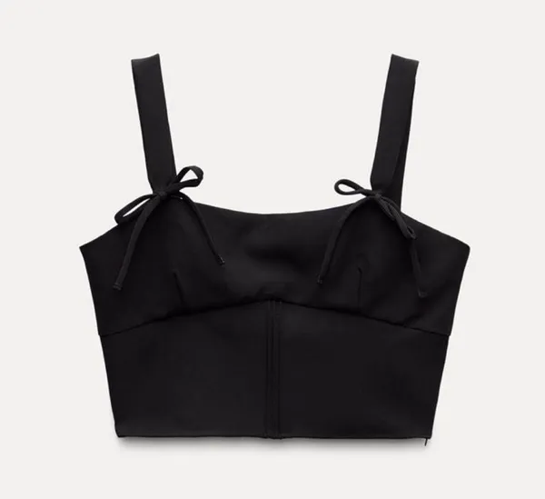 ZARA Bow Corset Top - Image 6