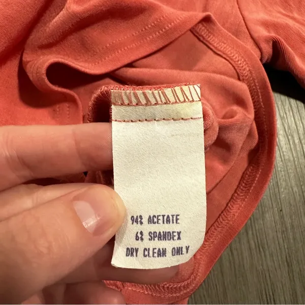 Double D Ranch Coral Pink Short Sleeve Basic Tee Shirt Size XS‎ - Image 6