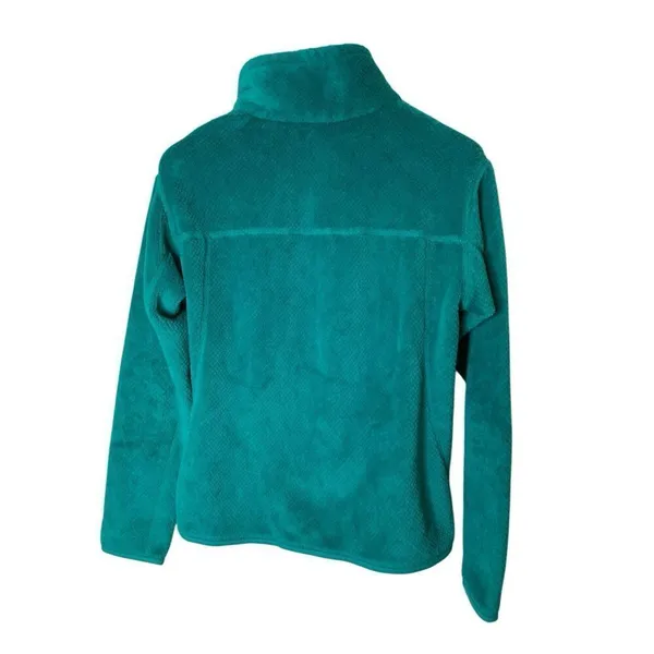 Patagonia Retool Snap T Fleece sweatshirt pullover teal women's size large - Image 2