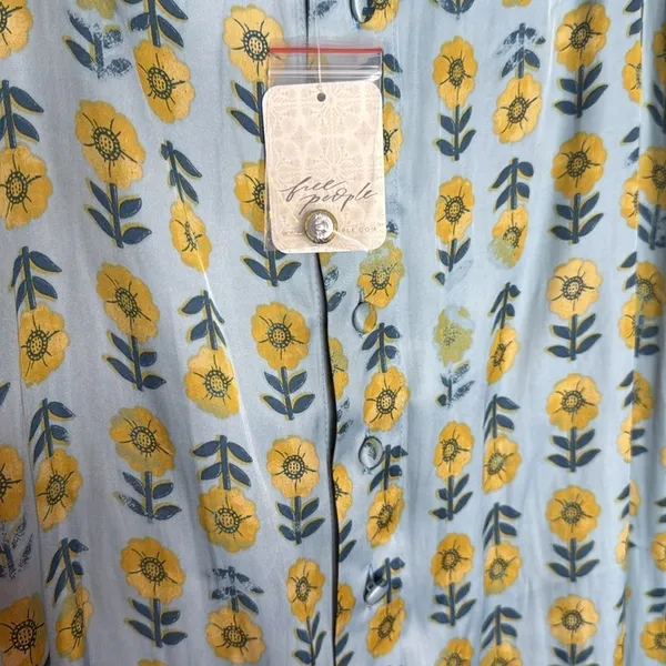 Free People Analise Printed Midi Skirt Floral NWT - Image 3
