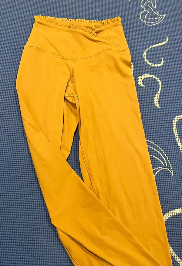 Aerie Tan Crossover Leggings - Image 3