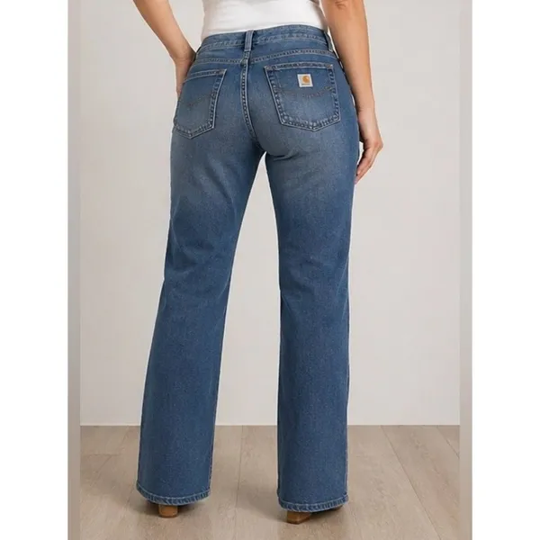 Carhartt Relaxed‎ Fit Rugged Flex Jasper Jeans. Women's Size 2 Regular size 6 - Image 2