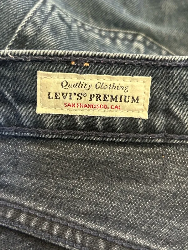 Levi’s Premium 501 Straight‎ Leg Button Fly Denim Blue Jean Size 26 - Image 7