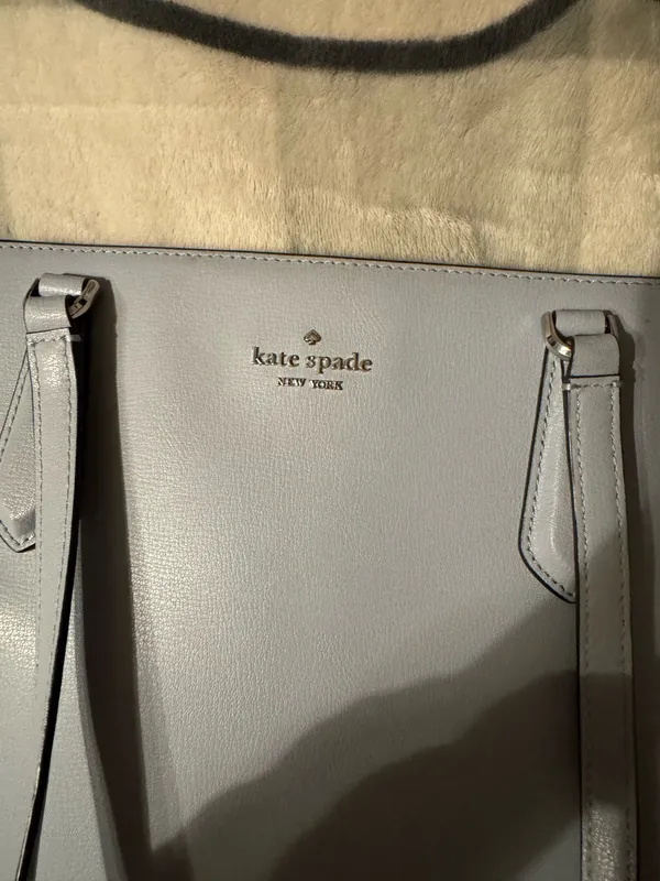 Kate Spade Powder Blue Medium Top Zip Tote - Image 2