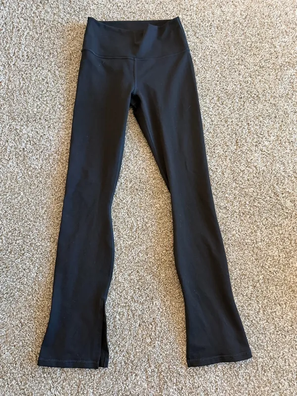Fabletics Women's Black Bootcut Flare Active Pants Size XS Athleisure - Image 2