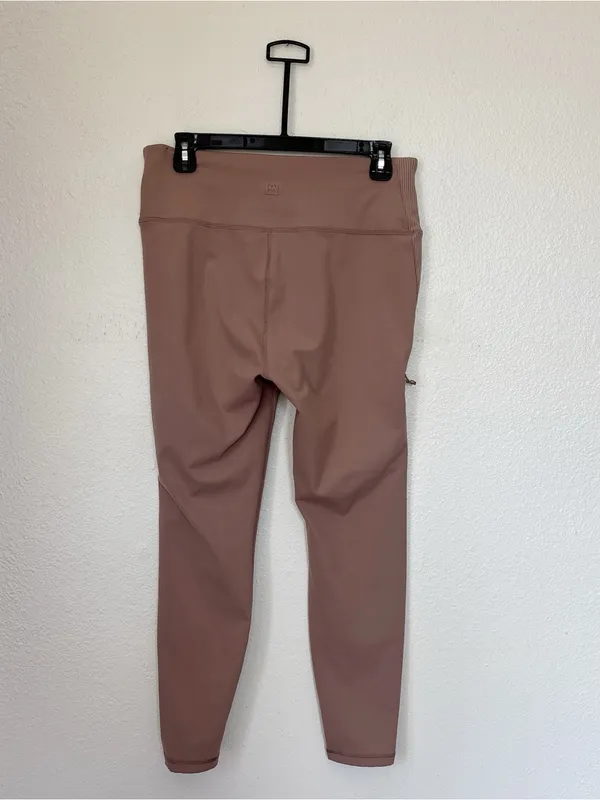 Avalanche Solid Dusty Pink Leggings - Image 4