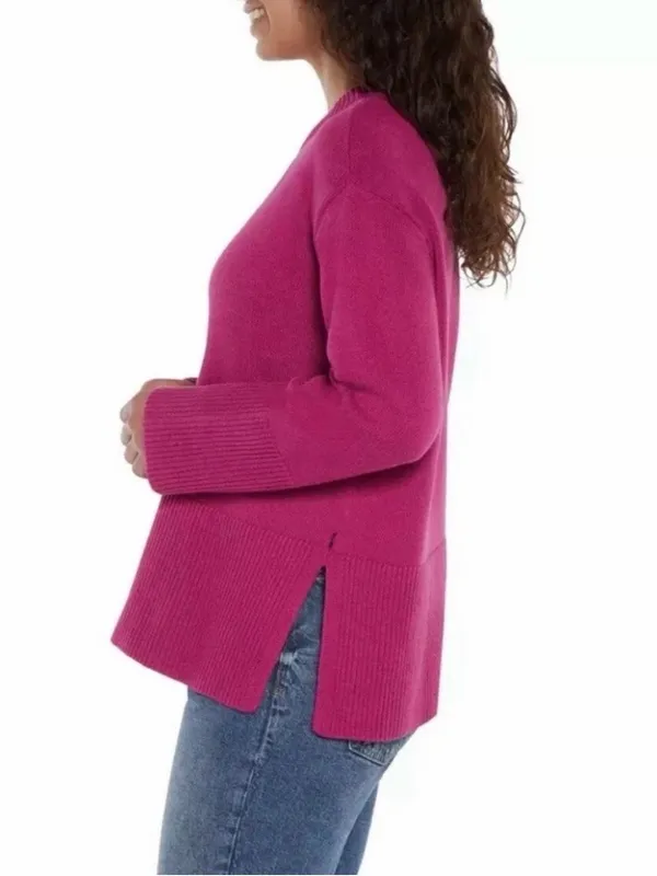 NEW GAP Knit Sweater Women's Size Medium NWT Pink Purple - Image 2