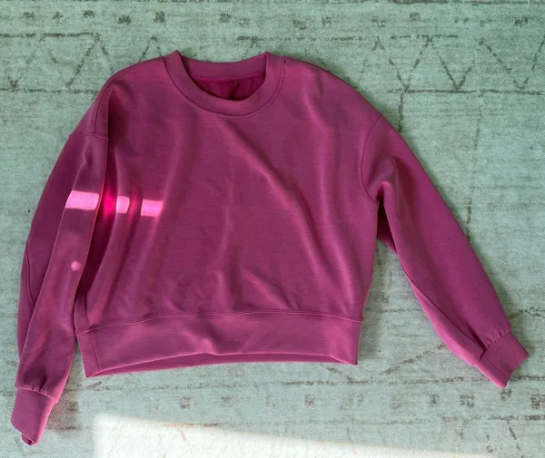 Lululemon Softstream pink sweatshirt - Image 2