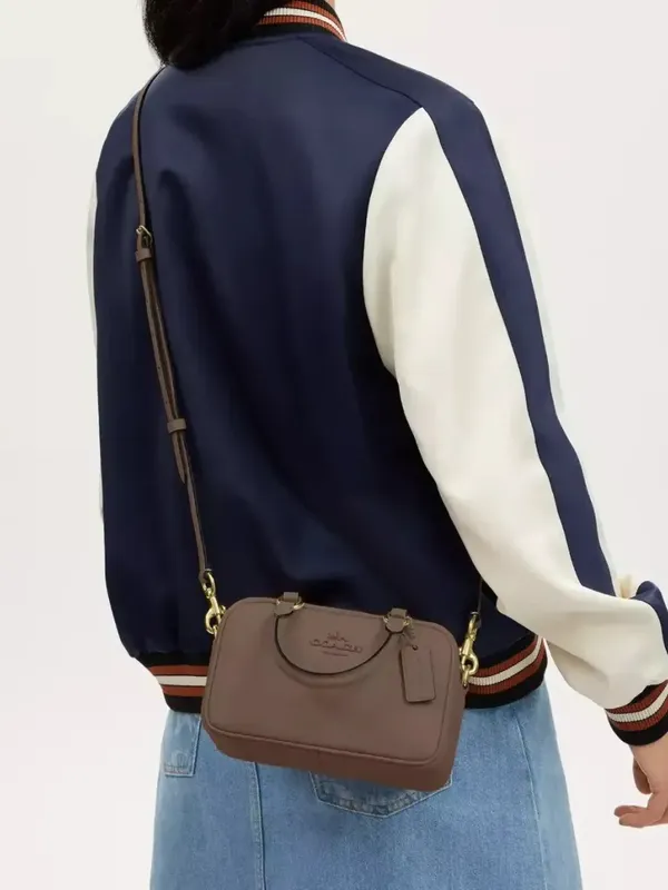 Coach Brown Leather Satchel crossbody bag - Image 2