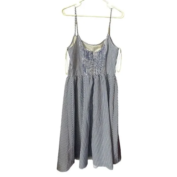 In The Beginning size L sides stripes bows sundress - Image 2