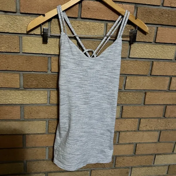 Lululemon Create Your Calm Tank Wee Are From Space Nimbus Battleship Size 4 - Image 3