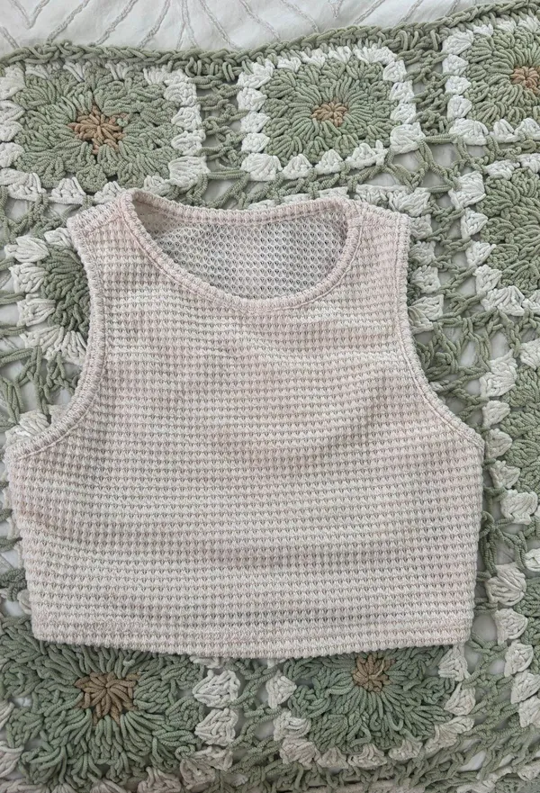 Knit High Neck Tank - Image 3