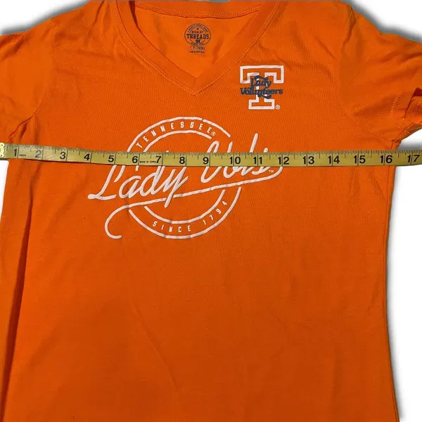 NWT Girls’ XL/Ladies’ S Orange UT Lady Vols Tee T-Shirt Top Women’s Basketball New University Of Tennessee - Image 5