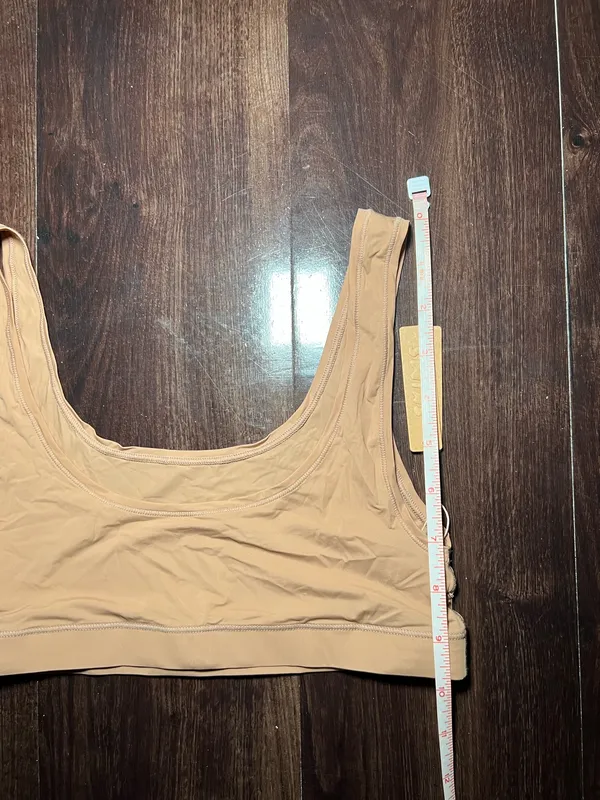 NWT Skims Jelly Sheer Scoop Neck Bralette in Sienna - Image 6
