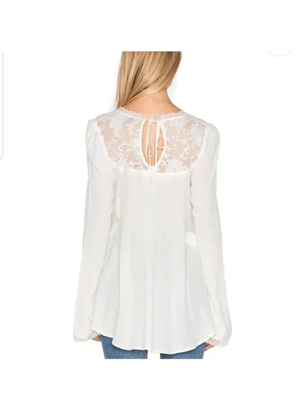 Romantic Poetic Flowy Lacey Flowy Dainty Feminine Flirty White For love and Lemo - Image 8