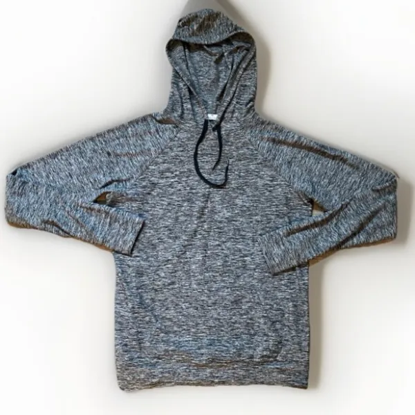 Outdoor Voices Cloudknit Hoodie Gray Womens Medium Activewear Athleisure Lounge - Image 2