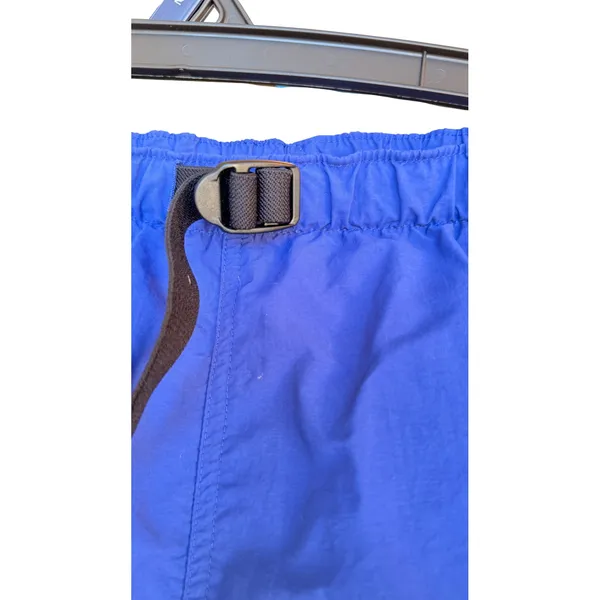 Columbia Sportswear Womens Blue Nylon Cargo Shorts Integrated Belt Size M - Image 4