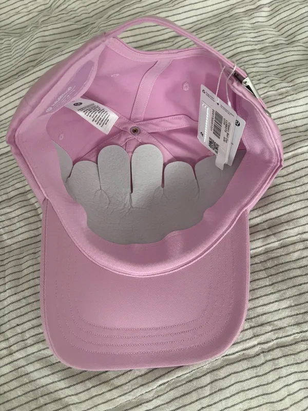 Pink lululemon hat - Image 2
