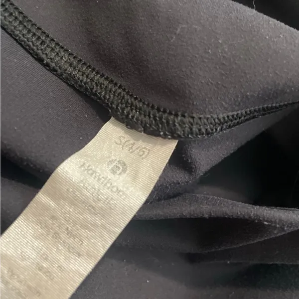 Black High-Waist Performance Leggings - Image 3
