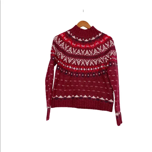 NWOT American Eagle Fair Isle Sweater Pullover Super Soft - Image 5