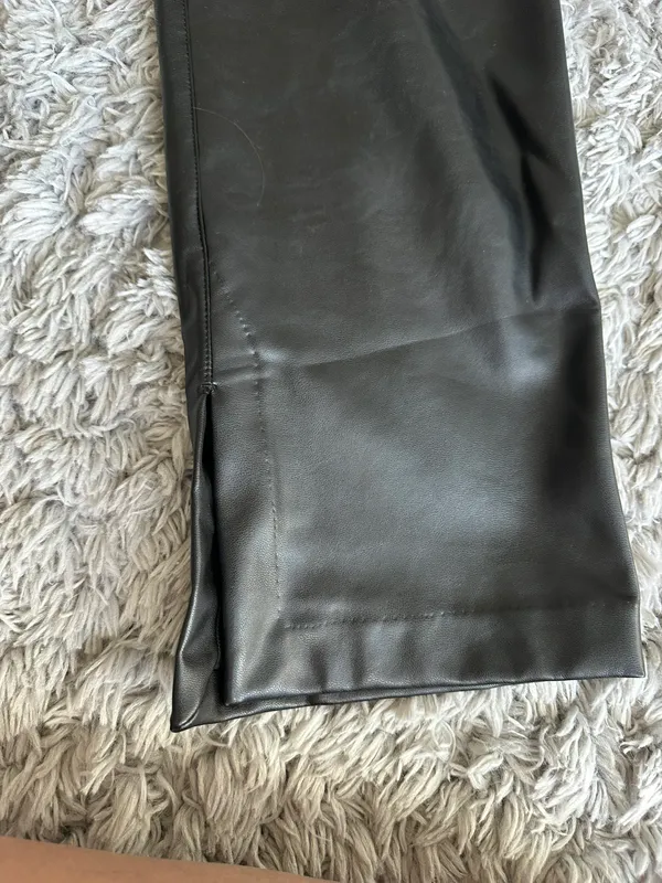 Abercrombie Vegan Leather Pants - Image 3
